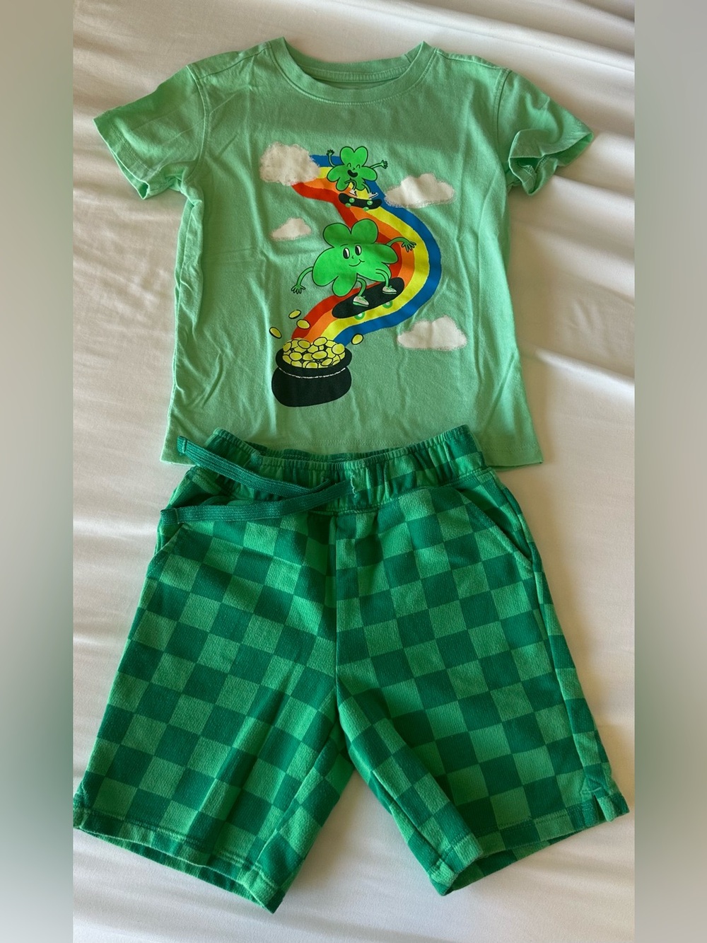 5T Cat & Jack St Patrick’s Day Outfit